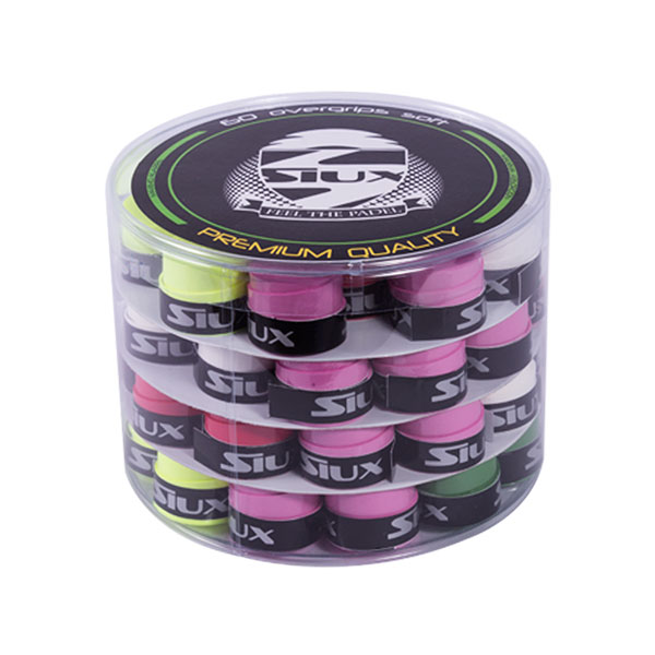 CUBO 60 OVERGRIPS SIUX SOFT PREMIUM QUALITY COLORES